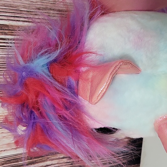 Zuru Rainbocorns Wild Heart Surprise Unicorn Rainbow Cat Plush Stuffed Toy Wings - Picture 6 of 11